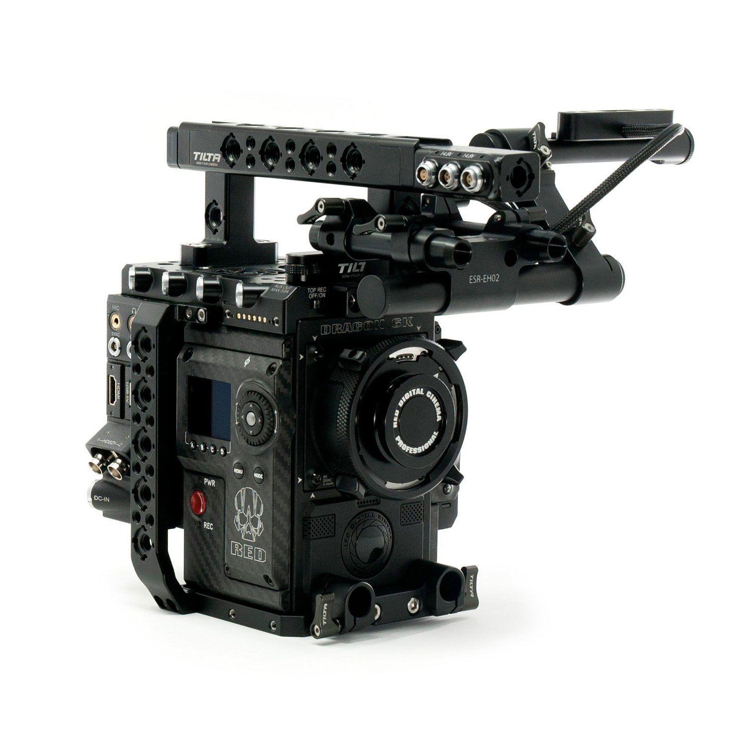 Amazon.com : Ikan ESR-T01-A1 Red Dsmc2 Rig with Basic I/O (V-Mount